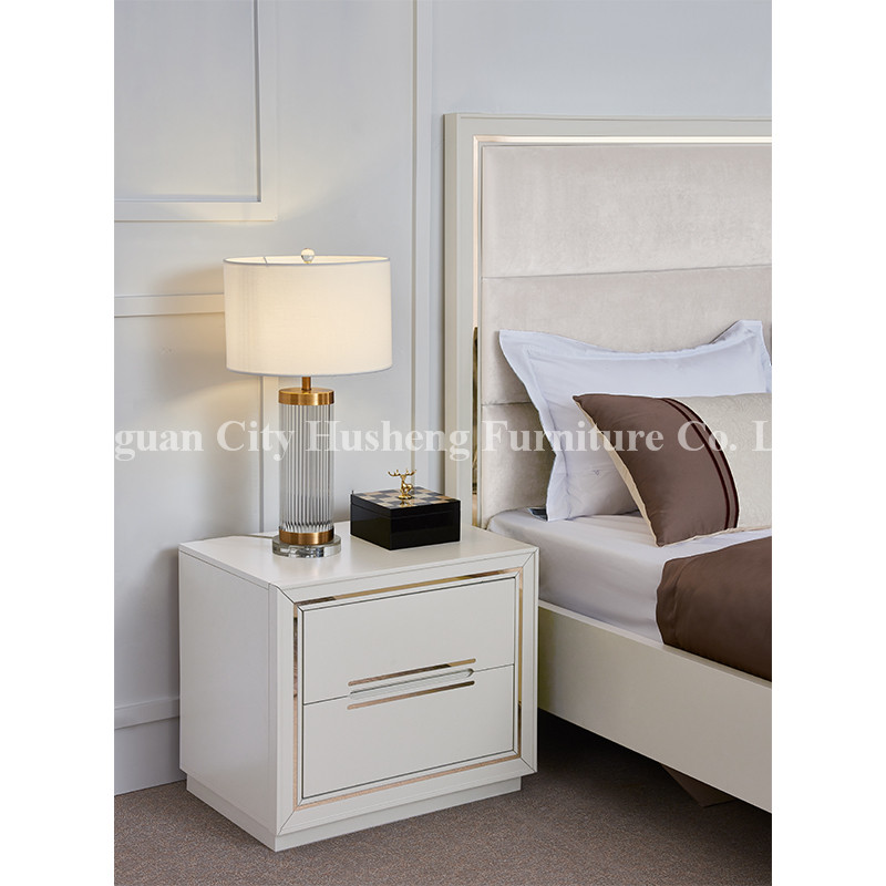 Modern í Elegantní Bedroom set Nábytek s vysokou bílou barvou